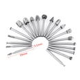 thumbnail image 4 of Burr Various Shapes Single Cut  Burr Hss with 20pcs for Machine Tools ANGGREK Otros, 4 of 8