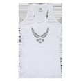 thumbnail image 1 of Rapid Dominance G02-WIN-WHT-03 USAF Wing Graphic Tank Top, White - Large, 1 of 1