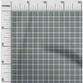 thumbnail image 1 of oneOone Georgette Viscose Fabric Tartan Check Printed Fabric 1 Yard 42 Inch Wide, 1 of 1