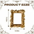 thumbnail image 2 of DESIGNICE Vintage Picture Frames,Artistic Taste Wall Frames,Home Decor Gold Picture Frames,11.03"X9.06",Gold, 2 of 7