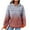 Orange, variant on RYRJJ Hoodies for Women Casual Waffle Drawstring Hooded Sweatshirt with Pockets Comfort Long Sleeve Pullover Hoodies(Brown,XXL)