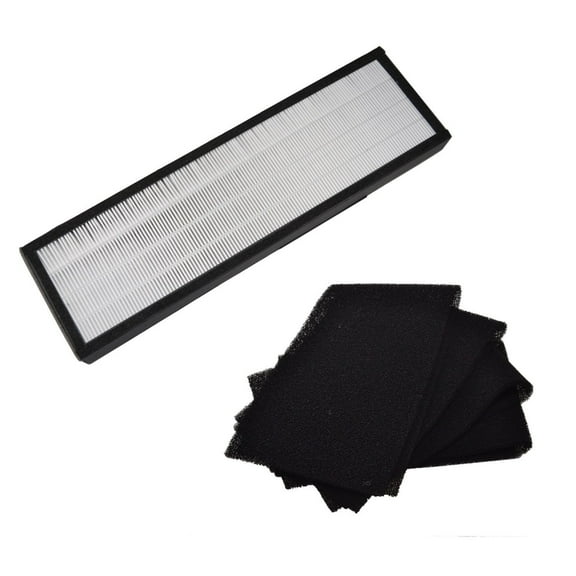 HQRP Filter B   4 pcs Carbon Filters for GermGuardian FLT4850PT FLT22CB4 FLT4825 Replacement fits AC4300, AC4300BPTCA, PureGuardian AP2200CA Air Purifiers