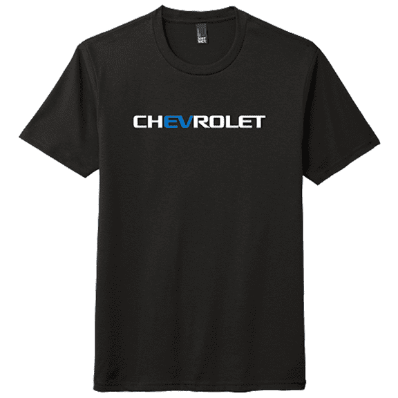 Chevrolet EV T Shirt - Black 2XL