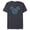 Navy Heather, variant on Mickey Mouse Epic Eats - Short Sleeve Blended T-Shirt for Adults - Customized-Ocean Blue