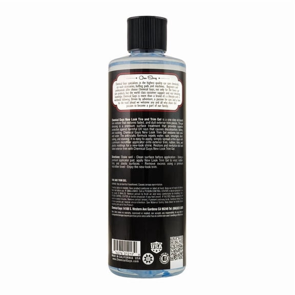 Tire & Trim Gel for Plastic & Rubber - 16oz