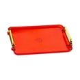 thumbnail image 4 of veasfak Serving Tray Rectangular Bathroom Organizer for Restaurant Hotel Living Room M, 4 of 9