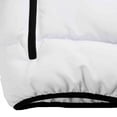 thumbnail image 5 of MADHERO Men's Lightweight Sleeveless Puffer Vest with Hood Water-Resistant Outdoor Vest Jacket White Size XL, 5 of 6