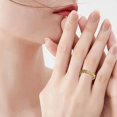 thumbnail image 3 of Mens Womens Joyería Anillo Tamaño Anillo Adecuado para la mayoría de las mujeres Delicado Día de San Valentín Anillo Tamaño Cumpleaños Anillo 1, 3 of 8