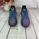 thumbnail image 2 of PU & MA men's bioweb elite purple metallic athletic shoe sz 11.5 running workout, 2 of 6