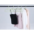 thumbnail image 6 of Unique Bargains Plastic Non-Slip Hangers Durable Clothes Hangers 10 Pcs Green, 6 of 6