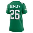 thumbnail image 3 of Women's Nike Saquon Barkley Kelly Green Philadelphia Eagles Super Bowl LIX 2nd Alternate Game Jersey, 3 of 3