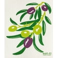 thumbnail image 3 of Wet-It! Swedish Treasures Dishcloth & Cleaning Cloth - Set of 3 - Farm-to-Table, Olives & Fresh Herbs - (Paper Towel Replacement), 3 of 4