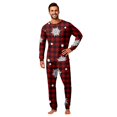 thumbnail image 2 of Lvotionpl Match Family Christmas Pjs, Matching Christmas Pajamas Long Sleeve Top & Pants Set Matching Holiday Family Pajama Xmas Sets, 2 of 6