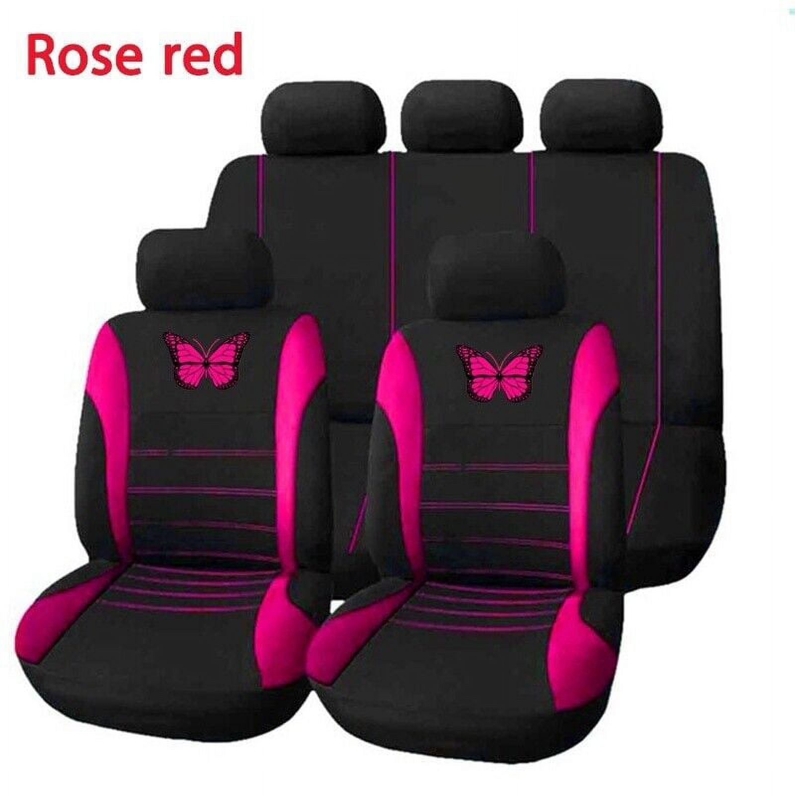 Butterfly Car Seat Covers Universal Car Seat Cover Car Seat Protection Covers Women Car Interior Accessories