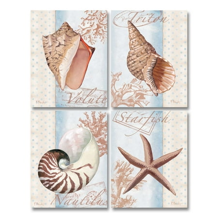 Beach Postcards Package Beachhouse Blue Coastal Postcard Coast Retro Coastal Ocean Sea Amazing Beach Dorm Set 11X14 ()