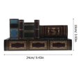 thumbnail image 4 of Retro Style Pen Holder Desk Organizer School Office Supplies Accessories, 4 of 4