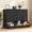Black, variant on Romorgniz Dresser for Bedroom with 7 Fabric Drawers and 3 Open Drawers Cabinet Organizer Chest of Drawers & Dressers, Rustic Brown