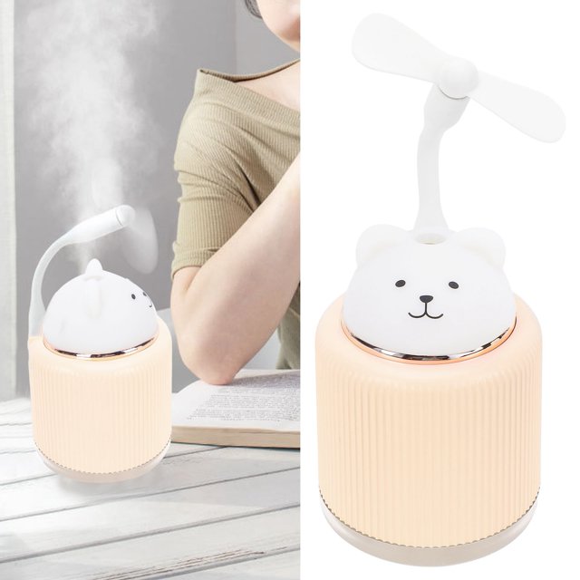 Mini humidificador, mini humidificadores, encantador humidificador pequeño de dibujos animados, humidificador genial, experiencia incomparable