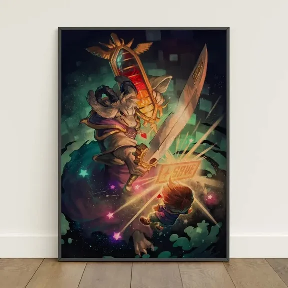 Kna Prints - Undertale Poster | Retro Print | Wall Art 3 For Home Decor, Living Room, Bedroom, Office, UNFRAMED-8x12