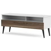 SONOROUS VL-1200 Series Modern Wood TV Stand With Solid Wood Legs for TVs up to 65"