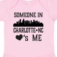thumbnail image 4 of Inktastic Charlotte North Carolina Someone Loves Me Boys or Girls Baby Bodysuit, 4 of 5