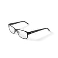 thumbnail image 3 of Luxe Women's Square Eyeglasses, WLO348, Black, 53-18-135, 3 of 14
