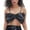 Black, variant on Women's Bow Front Crop Top Patent Leather Spaghetti Strap Backless Camisole Tops for Festival Fashion 2025 Y2K Style Clubwear Party Carnival