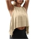 thumbnail image 3 of Chaqueta deportiva,Top deportivo corto sin mangas para mujer, tejido ligero y suave, cuello redondo, ideal para gimnasio y uso casual, sopatenor, 3 of 9
