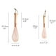 thumbnail image 5 of Batidor de huevos de acero inoxidable con mango de madera, herramientas de cocina para mezclar oro rosa, Espumador de crema duradero y firme, utensilios para hornear, 5 of 9