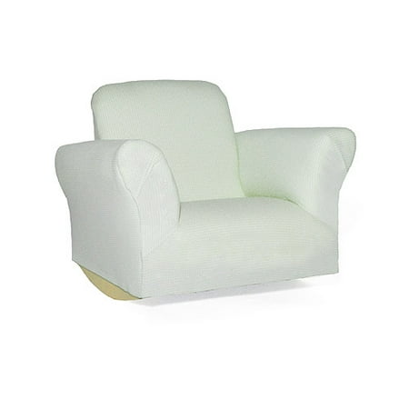 Kids Rocker Chair, Sage Gingham