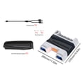 thumbnail image 3 of [Precio limitado Amazon $ 39 99] [TP5-3536B] PS5 Slim host con ambiental base enfriamiento multifuncional + estante almacenamiento discos Soporte carga con para PS5, 3 of 9