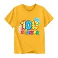 thumbnail image 4 of DISKEBUISS T-Shirts for Children - Back to School Print Short Sleeve Round Neck Casual Comfort Top for Everyday & Playing, 4 of 5