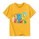 thumbnail image 4 of Blusas y camisas de manga corta con cuello redondo, moda de verano y primavera, para niños, cuello redondo, manga corta, temporada escolar, camiseta estampada, blusa de poliéster para niños, 4 of 5