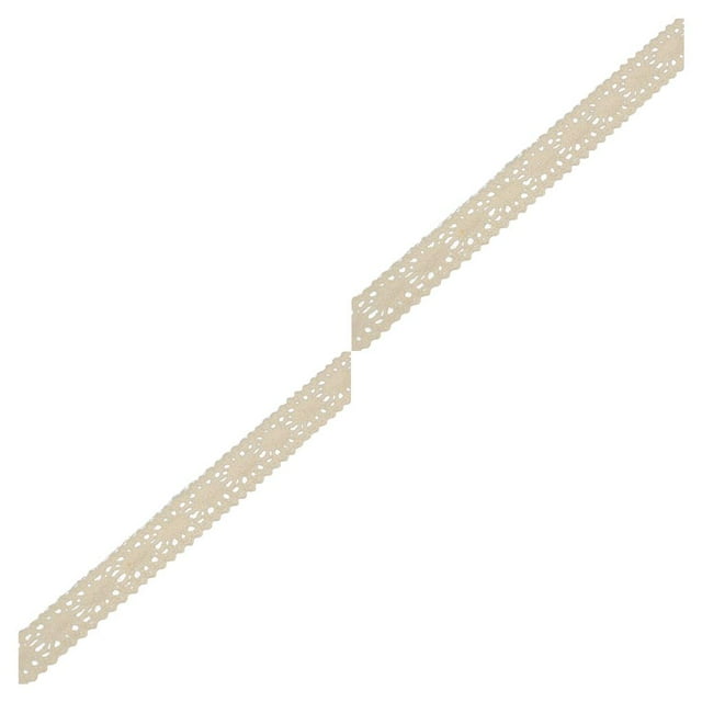 Youkk 1 Roll Lace Craft Ribbon Exquisite Useful Charming Stylish DIY Craft Sewing Accessory Clothes Supplies Lace Trim Type7 2Set