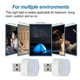 thumbnail image 5 of Lámpara de enchufe USB Moyic Luz de lectura redonda Luz cálida Suministros para el hogar, 5 of 6