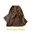 thumbnail image 4 of Elitzia Disposable Salon Spa Sauna Wrap Bathrobe Non-Woven Beauty Skirt Chest Fabric Adjustable Closure Sweat Steaming 50 pcs ET11922 (Brown), 4 of 5