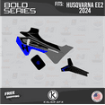 thumbnail image 2 of Kalair GFX Graphics Kit for Husqvarna Electric E-Minis EE2 (2024) Bold Series, 2 of 5