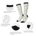 thumbnail image 3 of Gaeub Chaussettes à Motif de Toque de Chef Frog Wear Extensibles à Tige Haute pour Hommes Femmes Ados, Chaussettes de Softball Soccer pour la Randonnée, le Sport, 3 of 6