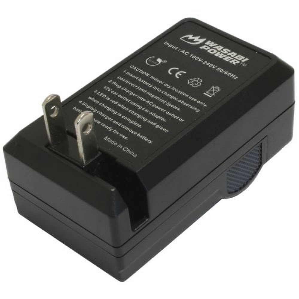 Wasabi Power Battery (2-Pack) and Charger for Panasonic VW-VBK360 - image 2 of 3