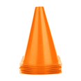 thumbnail image 1 of Cono de Entrenamiento de fútbol de 18cm, barreras de fútbol, accesorio de soporte de marcador de plástico (naranja), 6 uds. NikouMX  Deportes, 1 of 8