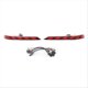 thumbnail image 2 of 1 Set Car LED Rear Bumper Reflector Lights for Changan Uni-T B, 2 of 5