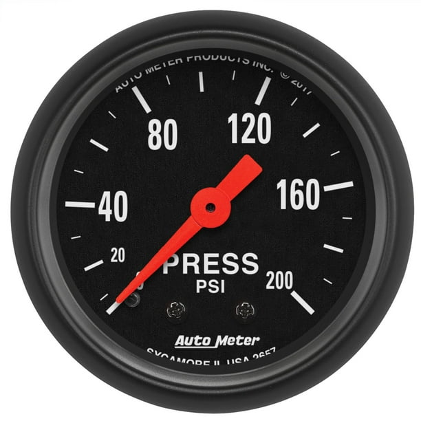 AutoMeter 2657 ZSeries Mechanical Pressure Gauge