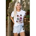 thumbnail image 3 of Christmas Snowman With Baby Angels Women's Graphic T Shirt Tees Brisco Brands S, 3 of 5
