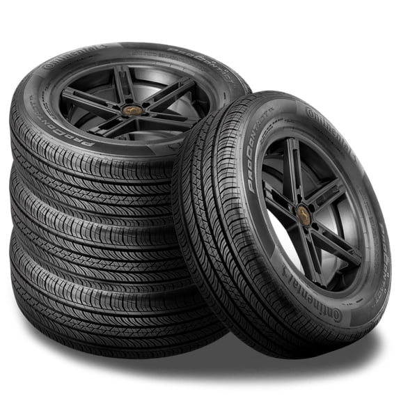 4 Continental ProContact TX 245/45R20 99H All Season 55K Mi Warranty 400AA 15572210000 / 245/45/20 / 2454520