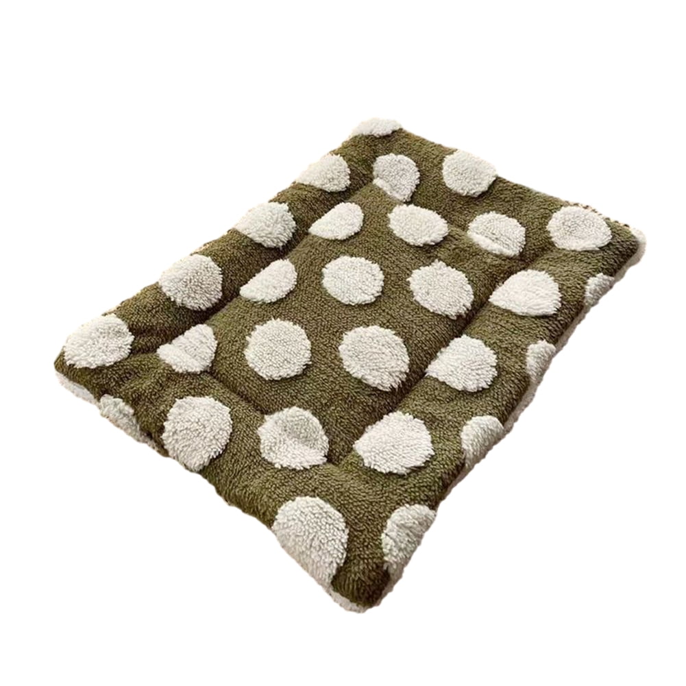 KYAIGUO Dog & Cat Bed for Small Medium Large Sized Dogs Dog Crate Kennel Mat Cat Bed with Print Pattern for Indoor Dog Crate Mat