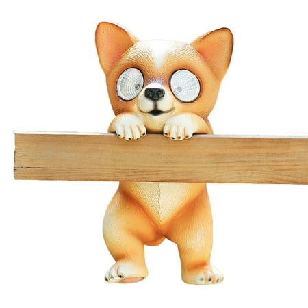 

Simulated animal solar lights garden courtyard fence to scare frogs/pigs/dogs decorations