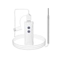 thumbnail image 1 of 3.9mm 2MP HD WiFi Ear Visual Ear Nose Throat Inspection Camera USB Ear Wax Remover Otoscope IP67 Waterproof with LED Light Silicone Ear Pick Cleaning Kit Earwax Removal Tool, 1 of 7