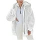 thumbnail image 1 of Chaquetas para mujer Tallas grandes Invierno Cálido Felpa suelta Cremallera Chaqueta con capucha Abrigo Odeerbi  ODB-3, 1 of 6