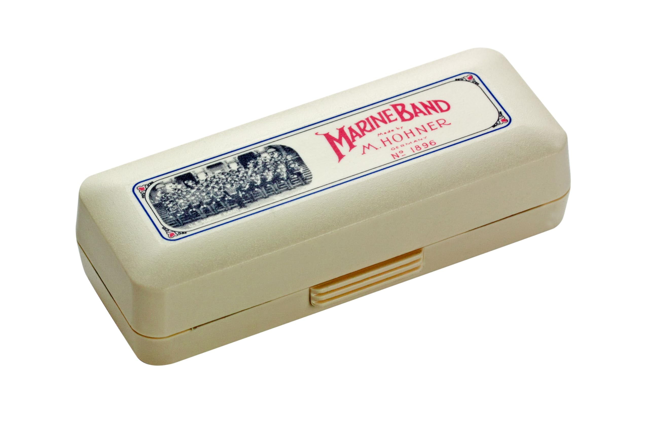 Hohner Marine Band 1896 Harmonica - Key of C w/ Carrying Case
