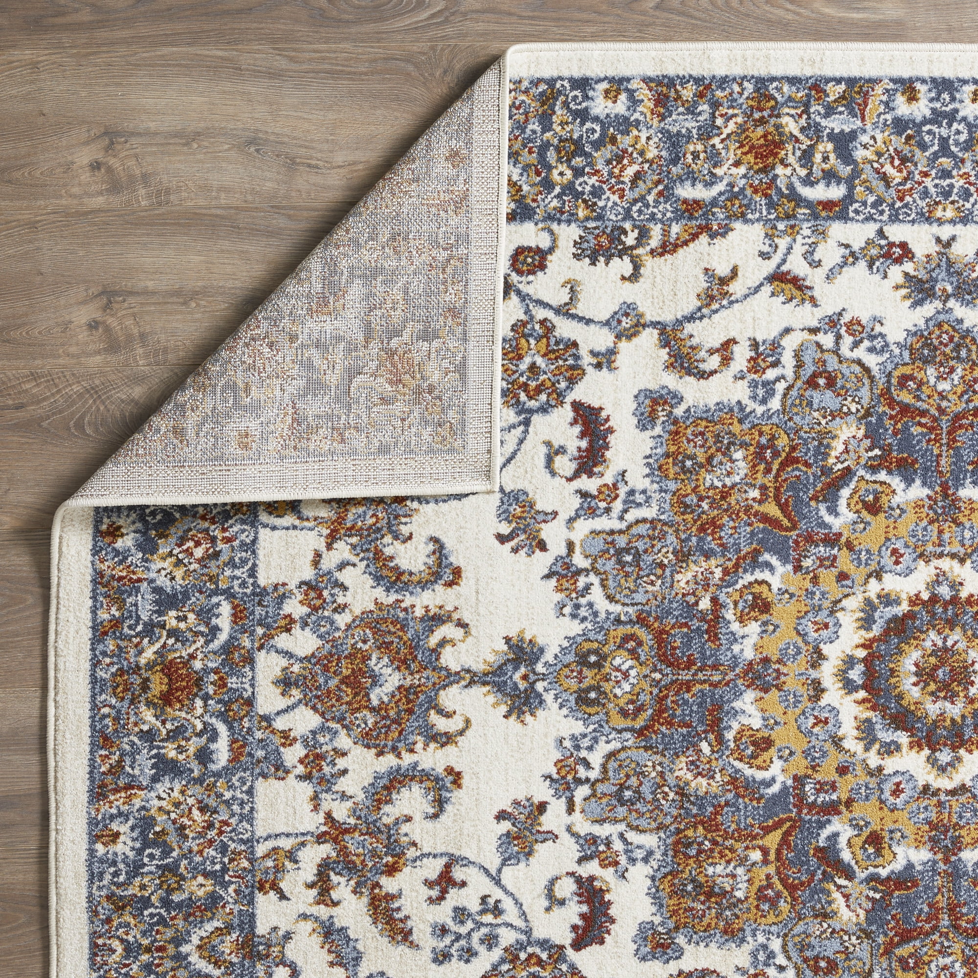 Loomaknoti Alsbrooke Amrenta 3' x 5' Ivory Oriental Indoor Accent Rug